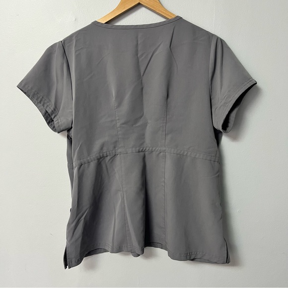 Jaanuuu scrub top size xl grey - Picture 2 of 8